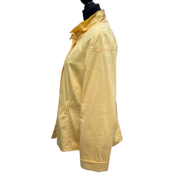 Sandro Buttercup Yellow Jacket women’s size Large like new - Picture 3 of 7